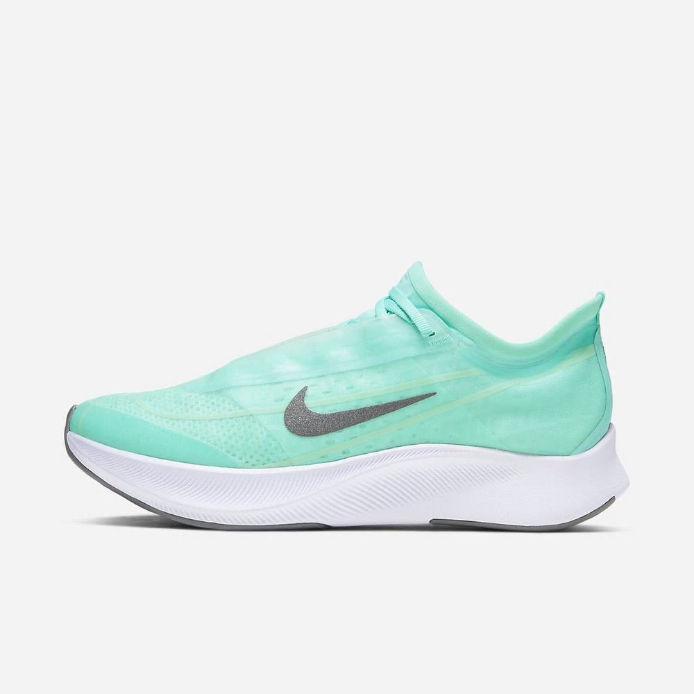 Chaussure De Running Nike Zoom Fly 3 Vert 8632-415 Aurora Green/White/Sky Grey/Smoke Grey Femme | TYN-73994092